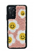 Xiaomi Redmi Note 11 Pro Smile Flowers Tasarımlı Punch Telefon Kılıfı