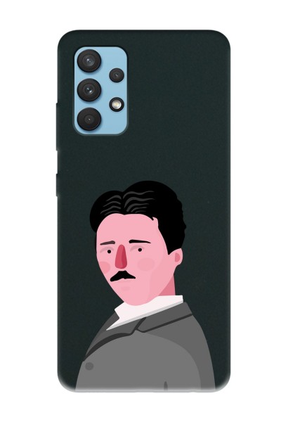 A13 Nikola Tesla Tasarımlı Siyah Lansman Telefon Kılıfı