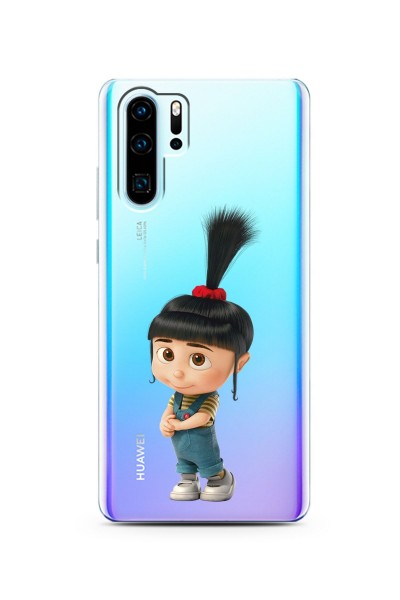 Agnes Tasarımlı Süper Şeffaf Silikon Telefon Kılıfı Huawei P30 Pro