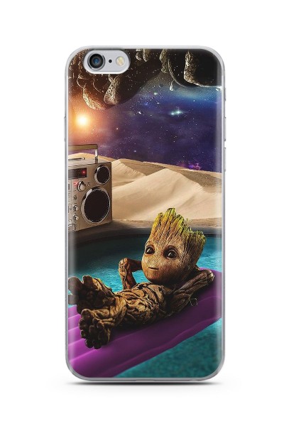Baby Groot Tasarım Süper Şeffaf Silikon Telefon Kılıfı Iphone 6s Plus
