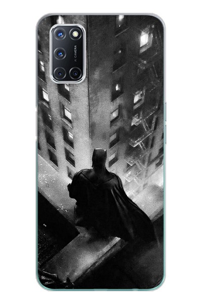 Batman Tasarım Süper Şeffaf Silikon Oppo A52-a72 Telefon Kılıfı