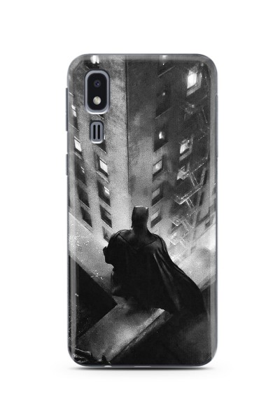Batman Tasarım Süper Şeffaf Silikon Samsung A2 Core Kılıfı