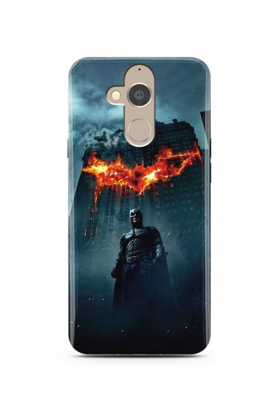 Batman Tasarım Süper Şeffaf Silikon Telefon Kılıfı General Mobile Gm8