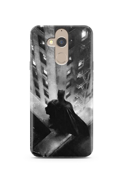 Batman Tasarım Süper Şeffaf Silikon Telefon Kılıfı General Mobile Gm8