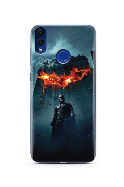 Batman Tasarım Süper Şeffaf Silikon Telefon Kılıfı Huawei Honor 8c
