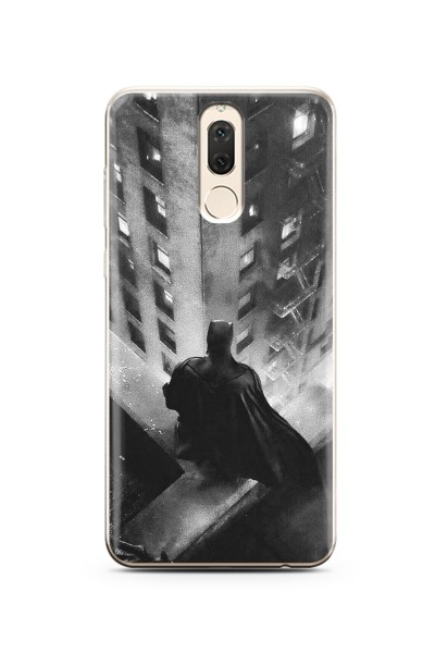 Batman Tasarım Süper Şeffaf Silikon Telefon Kılıfı Huawei Mate 10 Lite