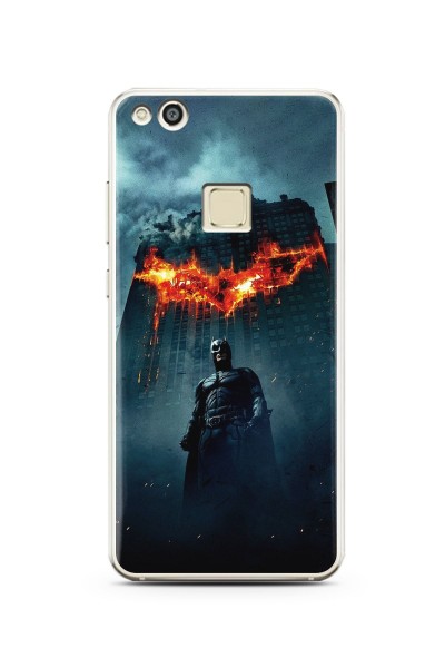 Batman Tasarım Süper Şeffaf Silikon Telefon Kılıfı Huawei P10 Lite