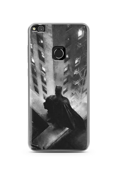 Batman Tasarım Süper Şeffaf Silikon Telefon Kılıfı Huawei P9 Lite 2017