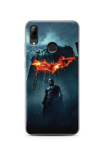Batman Tasarım Süper Şeffaf Silikon Telefon Kılıfı Huawei Psmart 2019