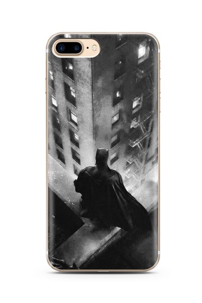 Batman Tasarım Süper Şeffaf Silikon Telefon Kılıfı iPhone 7 Plus