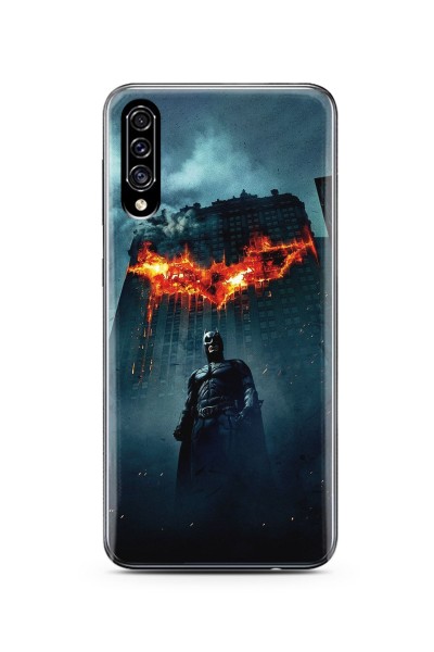 Batman Tasarım Süper Şeffaf Silikon Telefon Kılıfı Samsung A30s