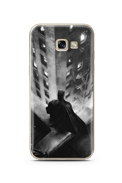 Batman Tasarım Süper Şeffaf Silikon Telefon Kılıfı Samsung A5 (2017)