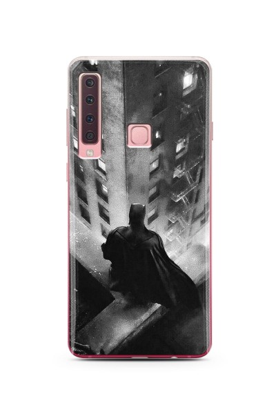 Batman Tasarım Süper Şeffaf Silikon Telefon Kılıfı Samsung A9