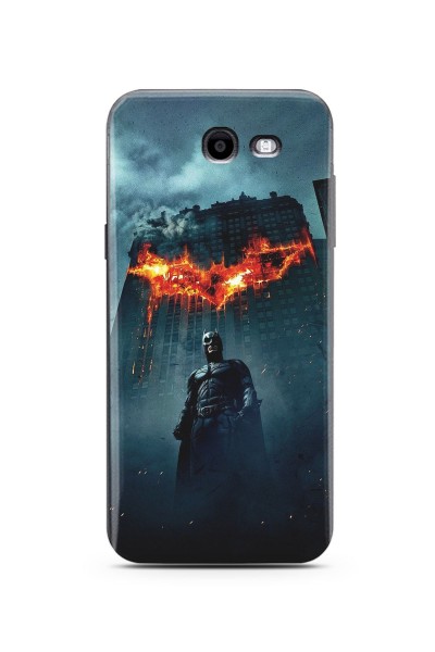 Batman Tasarım Süper Şeffaf Silikon Telefon Kılıfı Samsung J3 Prime