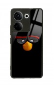 Camon 20 4G Black Angry Birds Tasarımlı Glossy Telefon Kılıfı