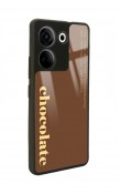 Camon 20 4G Choclate Tasarımlı Glossy Telefon Kılıfı
