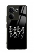 Camon 20 4G Dancer Skeleton Tasarımlı Glossy Telefon Kılıfı