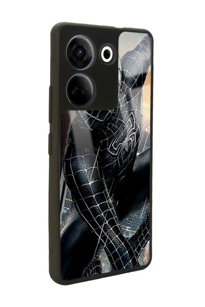 Camon 20 4G Dark Spider Tasarımlı Glossy Telefon Kılıfı