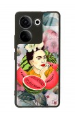 Camon 20 4G Frida Kahlo Tasarımlı Glossy Telefon Kılıfı