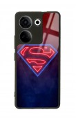 Camon 20 4G Neon Superman Tasarımlı Glossy Telefon Kılıfı