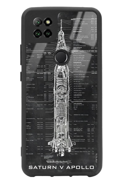 Casper E30 Apollo Plan Tasarımlı Glossy Telefon Kılıfı