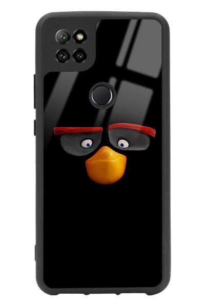 Casper E30 Black Angry Birds Tasarımlı Glossy Telefon Kılıfı