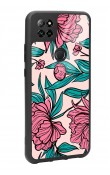 Casper E30 Fuşya Çiçekli Tasarımlı Glossy Telefon Kılıfı