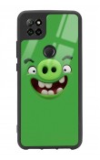 Casper E30 Green Angry Birds Tasarımlı Glossy Telefon Kılıfı