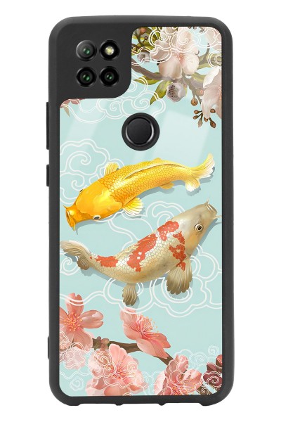 Casper E30 Koi Balığı Tasarımlı Glossy Telefon Kılıfı