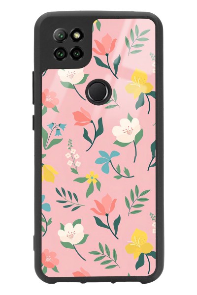 Casper E30 Pinky Flowers Tasarımlı Glossy Telefon Kılıfı