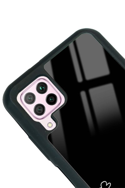 Huawei P40 Lite Doodle Casper Tasarımlı Glossy Telefon Kılıfı