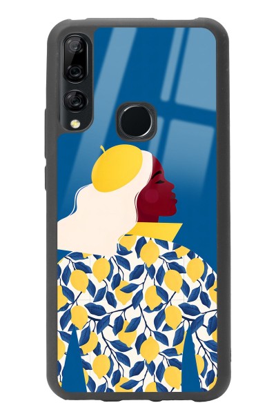 Huawei Y9 Prime Lemon Woman Tasarımlı Glossy Telefon Kılıfı