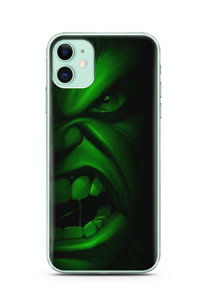 Hulk Tasarım Süper Şeffaf Silikon Telefon Kılıfı Iphone 11