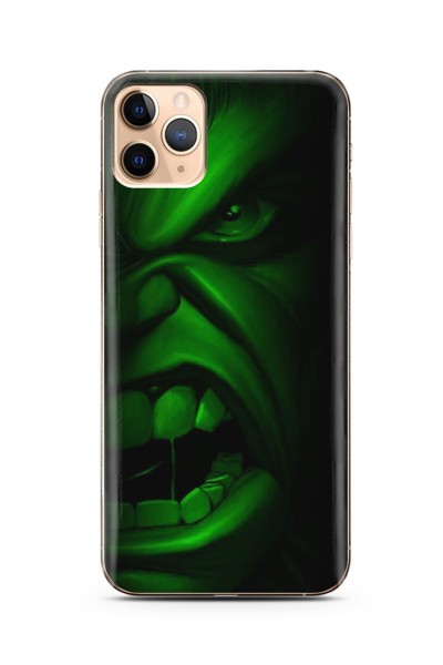 Hulk Tasarım Süper Şeffaf Silikon Telefon Kılıfı iPhone 11 Pro Max