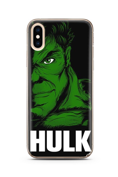 Hulk Tasarım Süper Şeffaf Silikon Telefon Kılıfı iPhone X