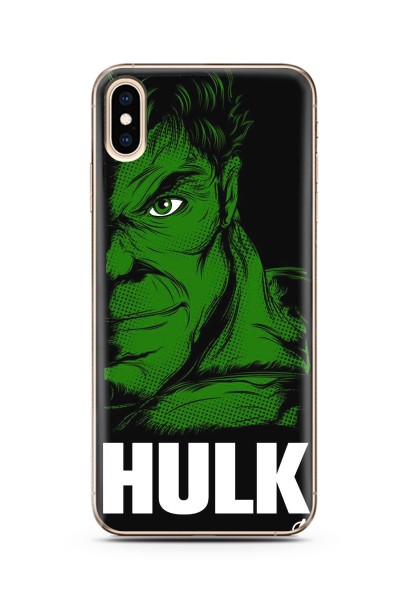 Hulk Tasarım Süper Şeffaf Silikon Telefon Kılıfı iPhone Xs Max