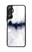 İnfinix Hot 20 Beyaz Batman Tasarımlı Glossy Telefon Kılıfı