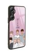 İnfinix Hot 20 BTS K-Pop Tasarımlı Glossy Telefon Kılıfı