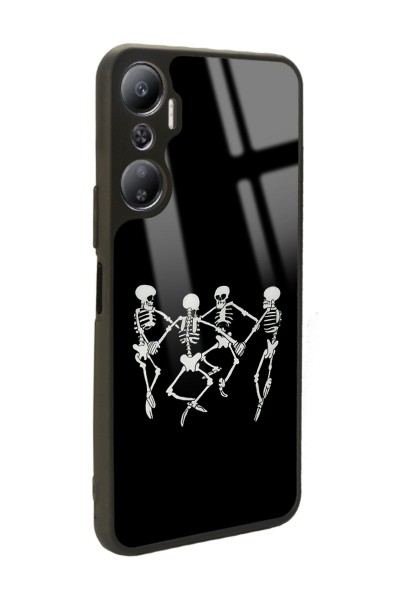 İnfinix Hot 20 Dancer Skeleton Tasarımlı Glossy Telefon Kılıfı