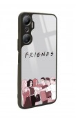 İnfinix Hot 20 Doodle Friends Tasarımlı Glossy Telefon Kılıfı