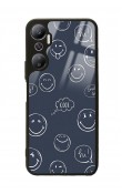 İnfinix Hot 20 Doodle Smile Tasarımlı Glossy Telefon Kılıfı