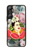 İnfinix Hot 20 Frida Kahlo Tasarımlı Glossy Telefon Kılıfı