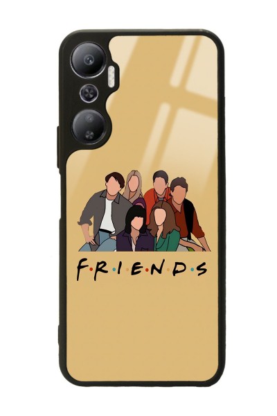 İnfinix Hot 20 Friends Tasarımlı Glossy Telefon Kılıfı