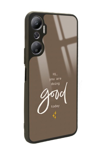 İnfinix Hot 20 Good Today Tasarımlı Glossy Telefon Kılıfı