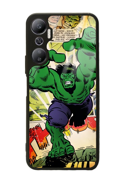 İnfinix Hot 20 Hulk Tasarımlı Glossy Telefon Kılıfı