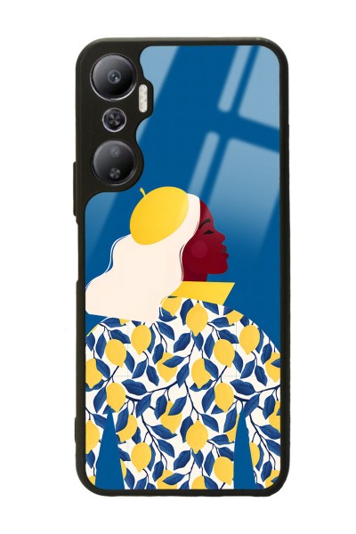 İnfinix Hot 20 Lemon Woman Tasarımlı Glossy Telefon Kılıfı