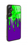 İnfinix Hot 20 Neon Damla Tasarımlı Glossy Telefon Kılıfı
