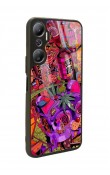 İnfinix Hot 20 Neon Island Tasarımlı Glossy Telefon Kılıfı