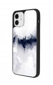 iPhone 11 Beyaz Batman Tasarımlı Glossy Telefon Kılıfı