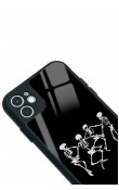 iPhone 11 Dancer Skeleton Tasarımlı Glossy Telefon Kılıfı